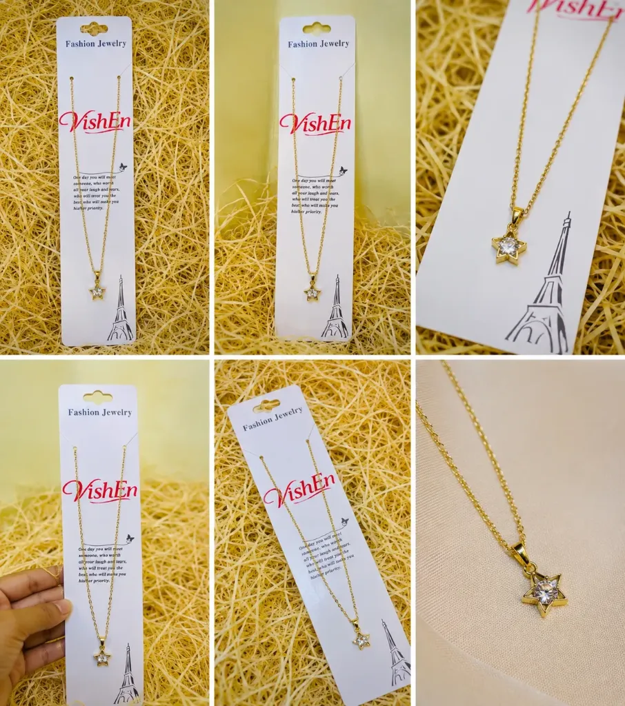 VishEn Starlight Charm Necklace