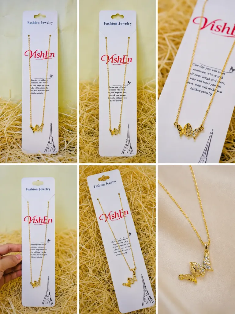 VishEn Butterfly Grace Necklace